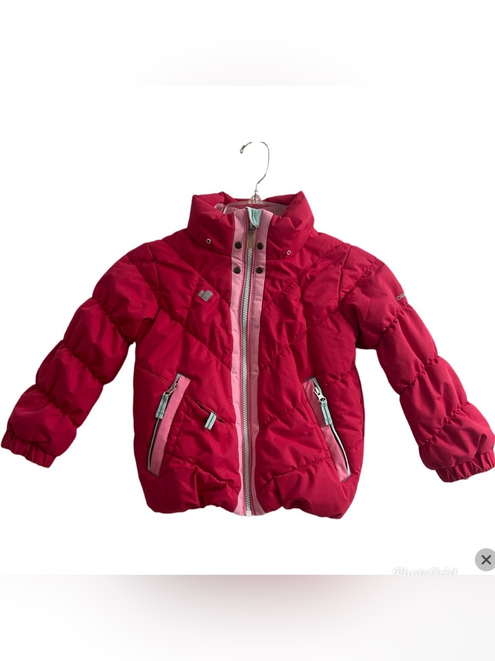 Obermeyer Bunny Hop I-Grow Hot Pink Ski/Snow Jacket 4